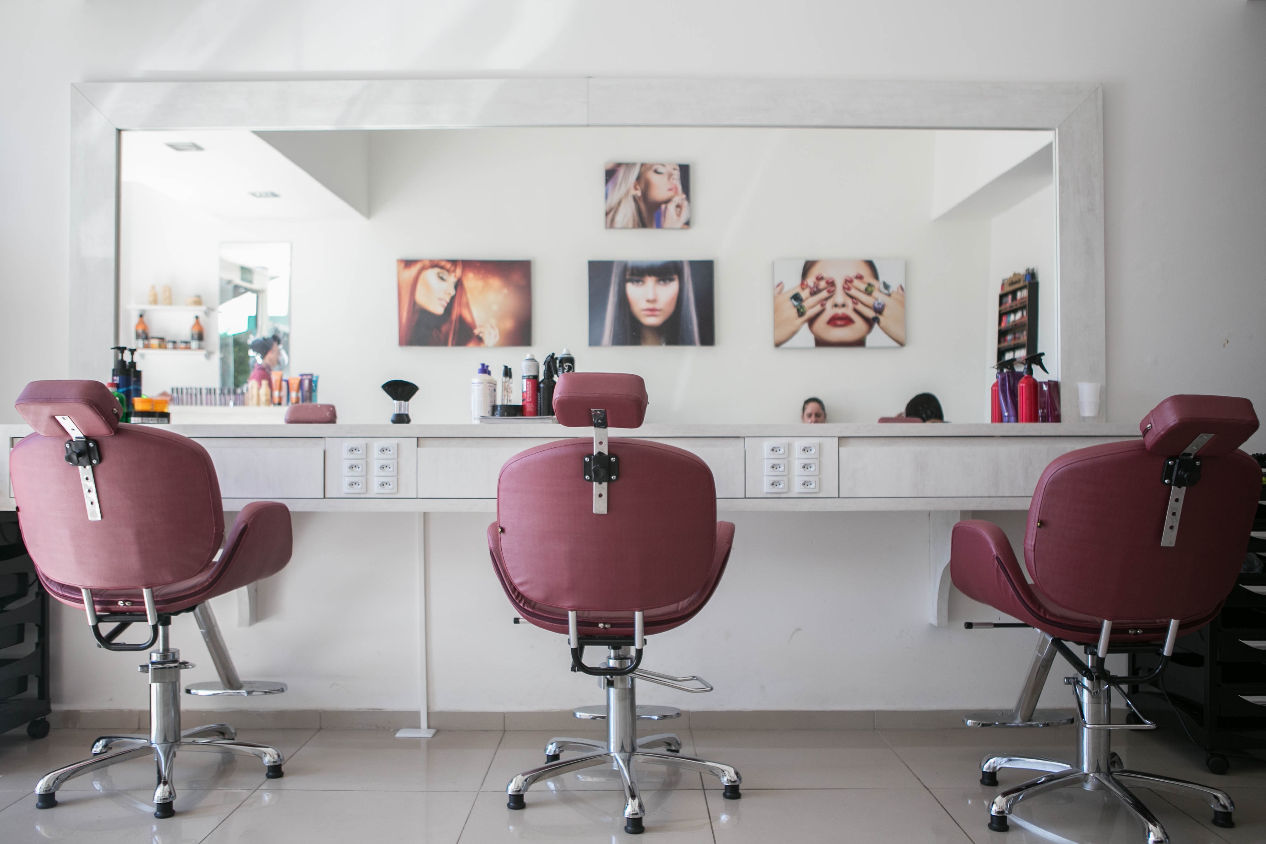Clean and modern salon