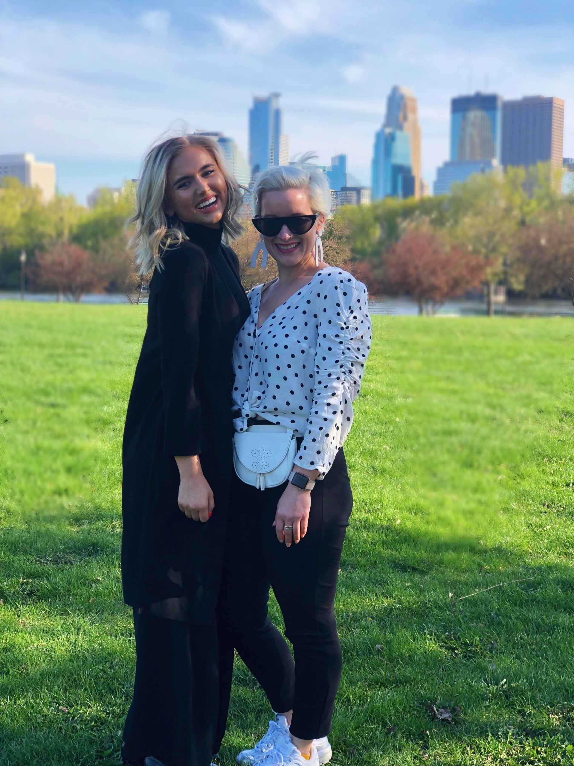 Anne Skubis and Allison Olean.