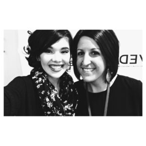 Aveda Institute student with educator